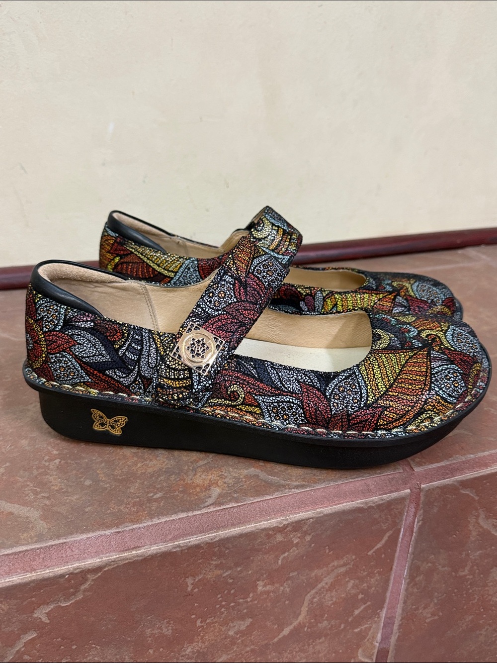 Women's Alegria Comfort Clogs Paloma Fall Dahlia PAL-578